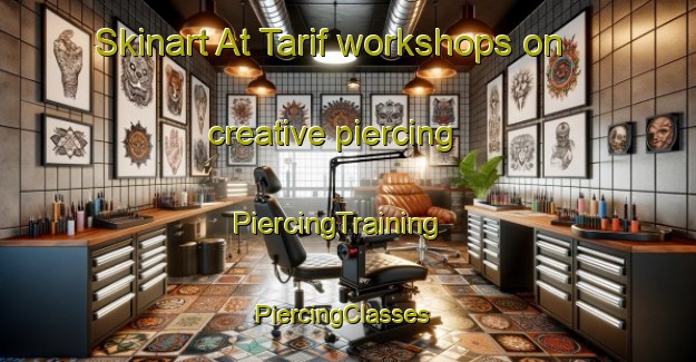 Skinart At Tarif workshops on creative piercing | PiercingTraining | PiercingClasses | SkinartTraining-Egypt