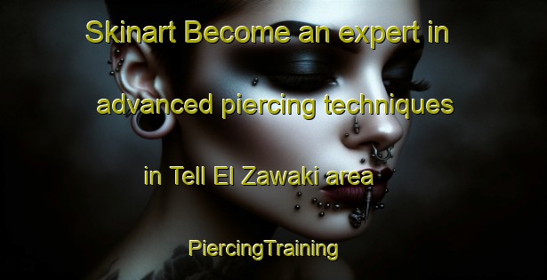 Skinart Become an expert in advanced piercing techniques in Tell El Zawaki area | PiercingTraining | PiercingClasses | SkinartTraining-Egypt