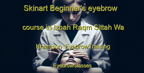 Skinart Beginner's eyebrow course in Izbah Raqm Sittah Wa Khamsun | EyebrowTraining | EyebrowClasses | SkinartTraining-Egypt