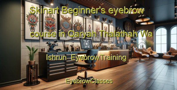 Skinart Beginner's eyebrow course in Qaryah Thalathah Wa Ishrun | EyebrowTraining | EyebrowClasses | SkinartTraining-Egypt