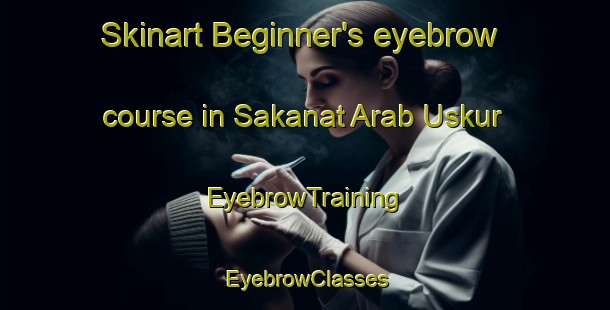 Skinart Beginner's eyebrow course in Sakanat Arab Uskur | EyebrowTraining | EyebrowClasses | SkinartTraining-Egypt