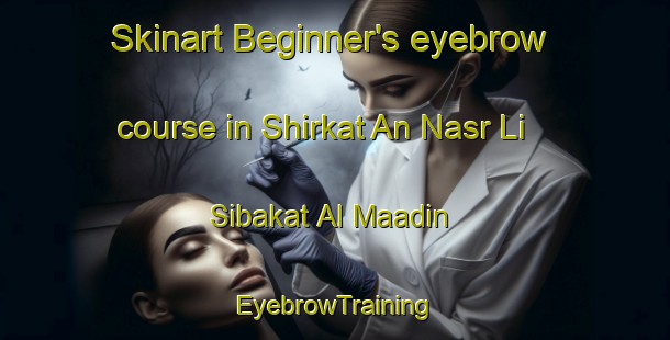 Skinart Beginner's eyebrow course in Shirkat An Nasr Li Sibakat Al Maadin | EyebrowTraining | EyebrowClasses | SkinartTraining-Egypt