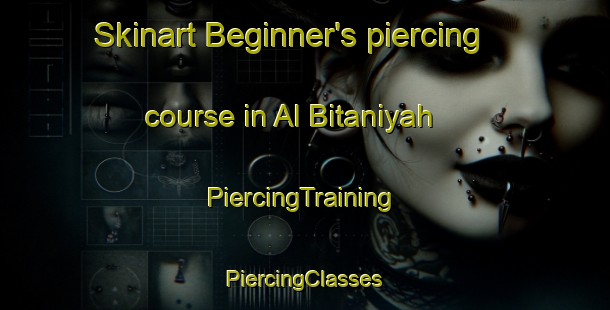 Skinart Beginner's piercing course in Al Bitaniyah | #PiercingTraining #PiercingClasses #SkinartTraining-Egypt