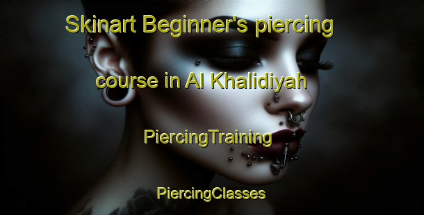 Skinart Beginner's piercing course in Al Khalidiyah | #PiercingTraining #PiercingClasses #SkinartTraining-Egypt