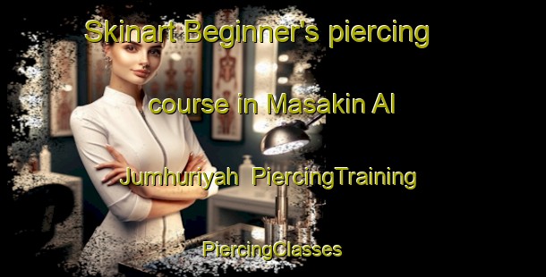 Skinart Beginner's piercing course in Masakin Al Jumhuriyah | #PiercingTraining #PiercingClasses #SkinartTraining-Egypt