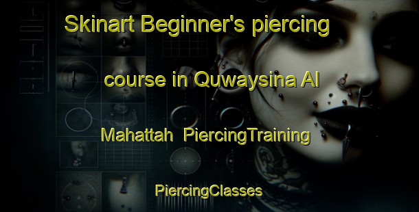 Skinart Beginner's piercing course in Quwaysina Al Mahattah | #PiercingTraining #PiercingClasses #SkinartTraining-Egypt