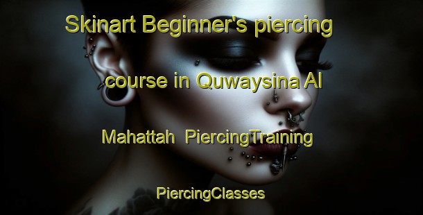 Skinart Beginner's piercing course in Quwaysina Al Mahattah | #PiercingTraining #PiercingClasses #SkinartTraining-Egypt