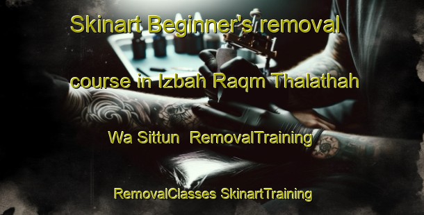 Skinart Beginner's removal course in Izbah Raqm Thalathah Wa Sittun | #RemovalTraining #RemovalClasses #SkinartTraining-Egypt