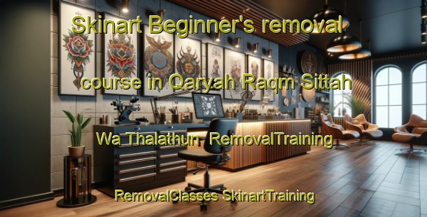 Skinart Beginner's removal course in Qaryah Raqm Sittah Wa Thalathun | #RemovalTraining #RemovalClasses #SkinartTraining-Egypt