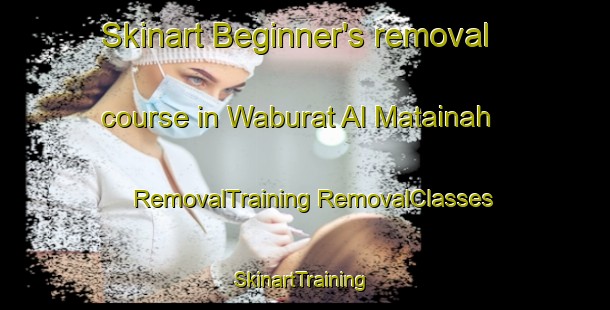 Skinart Beginner's removal course in Waburat Al Matainah | #RemovalTraining #RemovalClasses #SkinartTraining-Egypt