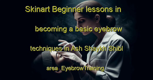 Skinart Beginner lessons in becoming a basic eyebrow techniques in Ash Shaykh Shibl area | EyebrowTraining | EyebrowClasses | SkinartTraining-Egypt