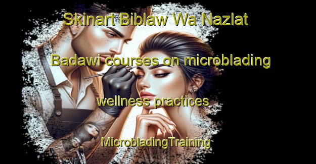 Skinart Biblaw Wa Nazlat Badawi courses on microblading wellness practices | #MicrobladingTraining #MicrobladingClasses #SkinartTraining-Egypt