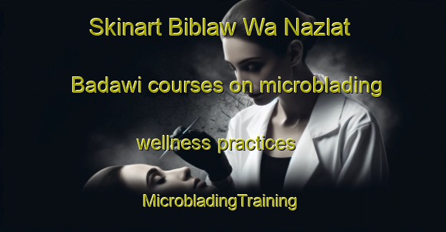 Skinart Biblaw Wa Nazlat Badawi courses on microblading wellness practices | #MicrobladingTraining #MicrobladingClasses #SkinartTraining-Egypt