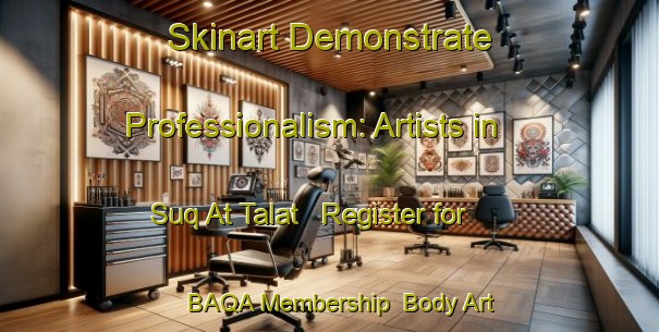 Skinart Demonstrate Professionalism: Artists in Suq At Talat - Register for BAQA Membership | Body Art Qualification Authority | BAQA-Egypt