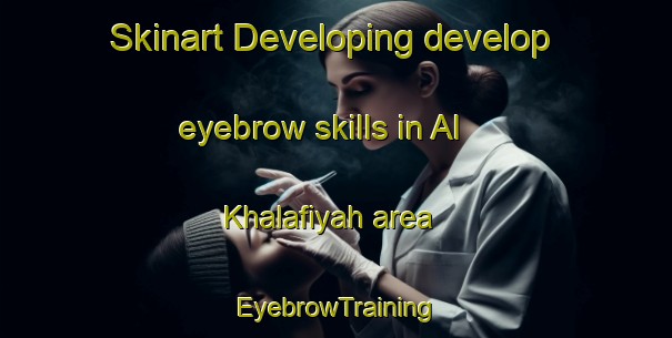 Skinart Developing develop eyebrow skills in Al Khalafiyah area | EyebrowTraining | EyebrowClasses | SkinartTraining-Egypt
