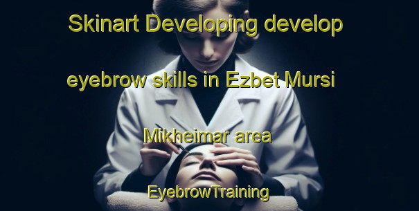Skinart Developing develop eyebrow skills in Ezbet Mursi Mikheimar area | EyebrowTraining | EyebrowClasses | SkinartTraining-Egypt