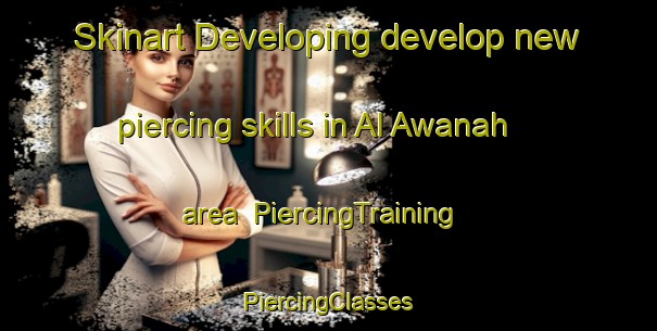 Skinart Developing develop new piercing skills in Al Awanah area | #PiercingTraining #PiercingClasses #SkinartTraining-Egypt