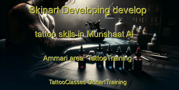 Skinart Developing develop tattoo skils in Munshaat Al Ammari area | #TattooTraining #TattooClasses #SkinartTraining-Egypt