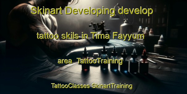 Skinart Developing develop tattoo skils in Tima Fayyum area | #TattooTraining #TattooClasses #SkinartTraining-Egypt