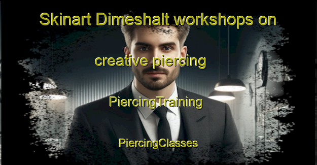 Skinart Dimeshalt workshops on creative piercing | #PiercingTraining #PiercingClasses #SkinartTraining-Egypt