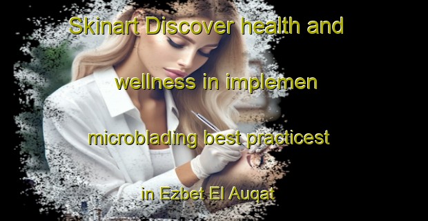 Skinart Discover health and wellness in implemen microblading best practicest in Ezbet El Auqat | MicrobladingTraining | MicrobladingClasses | SkinartTraining-Egypt