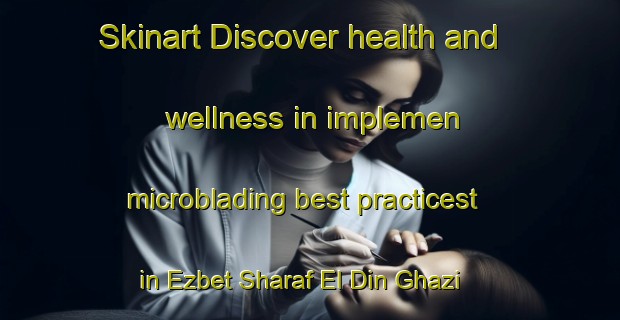 Skinart Discover health and wellness in implemen microblading best practicest in Ezbet Sharaf El Din Ghazi | MicrobladingTraining | MicrobladingClasses | SkinartTraining-Egypt