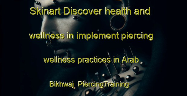 Skinart Discover health and wellness in implement piercing wellness practices in Arab Bikhwaj | PiercingTraining | PiercingClasses | SkinartTraining-Egypt
