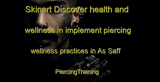 Skinart Discover health and wellness in implement piercing wellness practices in As Saff | PiercingTraining | PiercingClasses | SkinartTraining-Egypt