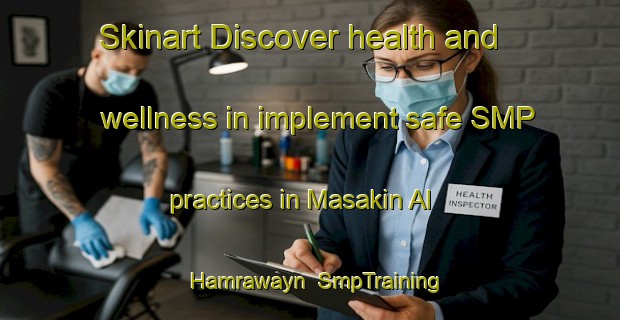 Skinart Discover health and wellness in implement safe SMP practices in Masakin Al Hamrawayn | SmpTraining | SmpClasses | SkinartTraining-Egypt