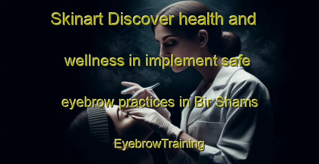 Skinart Discover health and wellness in implement safe eyebrow practices in Bir Shams | EyebrowTraining | EyebrowClasses | SkinartTraining-Egypt