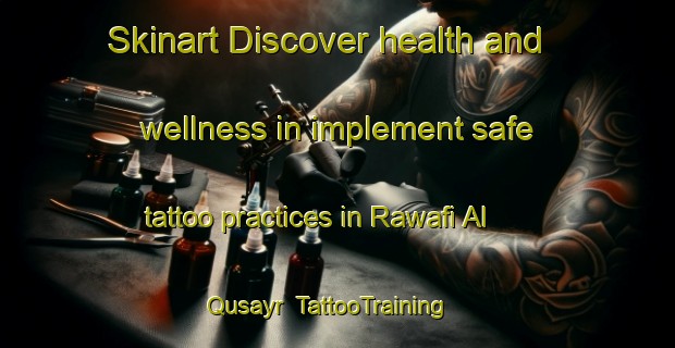 Skinart Discover health and wellness in implement safe tattoo practices in Rawafi Al Qusayr | TattooTraining | TattooClasses | SkinartTraining-Egypt