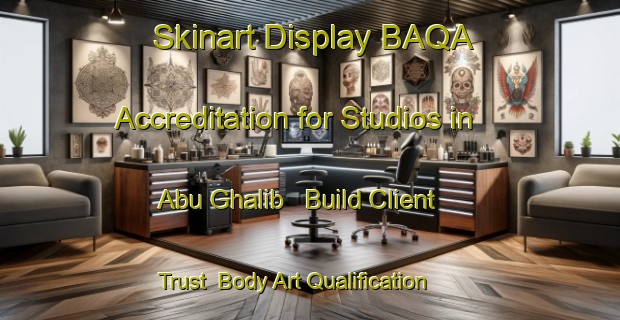Skinart Display BAQA Accreditation for Studios in Abu Ghalib - Build Client Trust | Body Art Qualification Authority | BAQA-Egypt