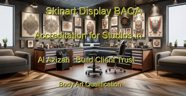 Skinart Display BAQA Accreditation for Studios in Al Azizah - Build Client Trust | Body Art Qualification Authority | BAQA-Egypt