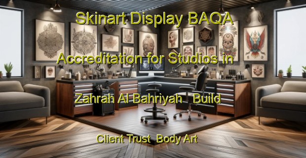 Skinart Display BAQA Accreditation for Studios in Zahrah Al Bahriyah - Build Client Trust | Body Art Qualification Authority | BAQA-Egypt