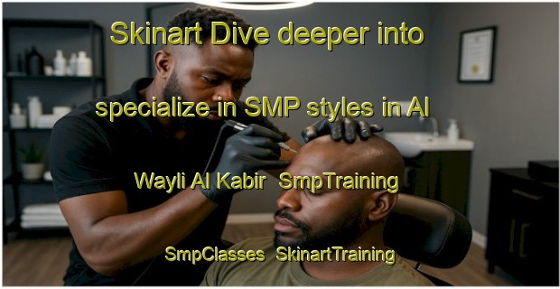 Skinart Dive deeper into specialize in SMP styles in Al Wayli Al Kabir | SmpTraining | SmpClasses | SkinartTraining-Egypt