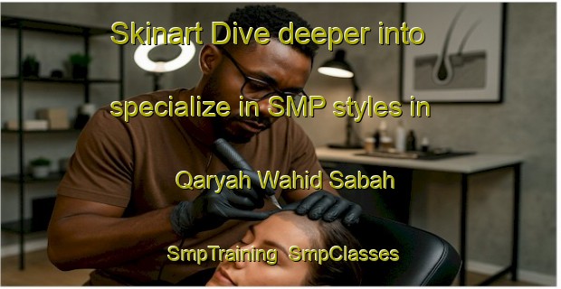 Skinart Dive deeper into specialize in SMP styles in Qaryah Wahid Sabah | SmpTraining | SmpClasses | SkinartTraining-Egypt