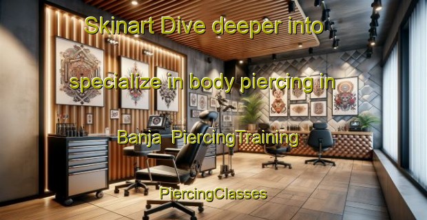 Skinart Dive deeper into specialize in body piercing in Banja | #PiercingTraining #PiercingClasses #SkinartTraining-Egypt