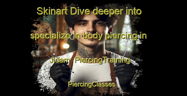 Skinart Dive deeper into specialize in body piercing in Jidam | PiercingTraining | PiercingClasses | SkinartTraining-Egypt