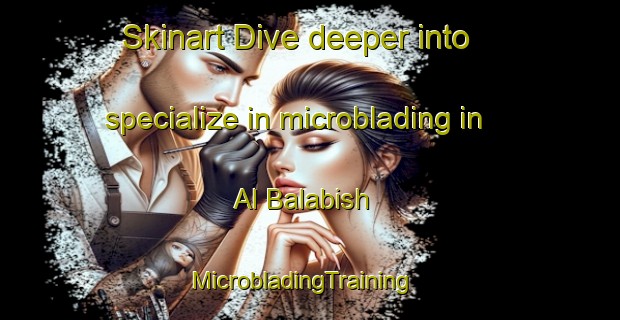 Skinart Dive deeper into specialize in microblading in Al Balabish | MicrobladingTraining | MicrobladingClasses | SkinartTraining-Egypt