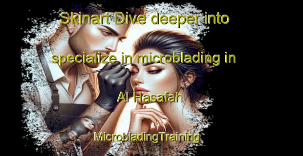 Skinart Dive deeper into specialize in microblading in Al Hasafah | MicrobladingTraining | MicrobladingClasses | SkinartTraining-Egypt