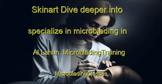 Skinart Dive deeper into specialize in microblading in Al Lahun | #MicrobladingTraining #MicrobladingClasses #SkinartTraining-Egypt