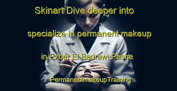 Skinart Dive deeper into specialize in permanent makeup in Ezbet El Badrawi Pasha | PermanentmakeupTraining | PermanentmakeupClasses | SkinartTraining-Egypt