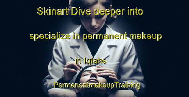 Skinart Dive deeper into specialize in permanent makeup in Iqfahs | PermanentmakeupTraining | PermanentmakeupClasses | SkinartTraining-Egypt