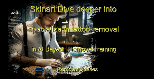 Skinart Dive deeper into specialize in tattoo removal in Al Bayadi | RemovalTraining | RemovalClasses | SkinartTraining-Egypt