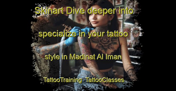 Skinart Dive deeper into specialize in your tattoo style in Madinat Al Iman | TattooTraining | TattooClasses | SkinartTraining-Egypt