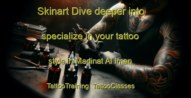 Skinart Dive deeper into specialize in your tattoo style in Madinat Al Iman | TattooTraining | TattooClasses | SkinartTraining-Egypt