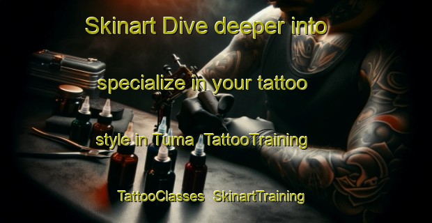 Skinart Dive deeper into specialize in your tattoo style in Tuma | TattooTraining | TattooClasses | SkinartTraining-Egypt