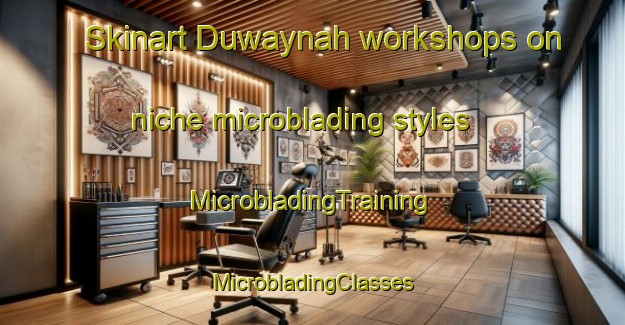 Skinart Duwaynah workshops on niche microblading styles | #MicrobladingTraining #MicrobladingClasses #SkinartTraining-Egypt