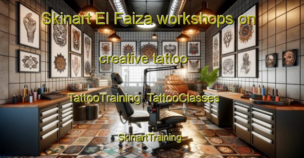 Skinart El Faiza workshops on creative tattoo | TattooTraining | TattooClasses | SkinartTraining-Egypt