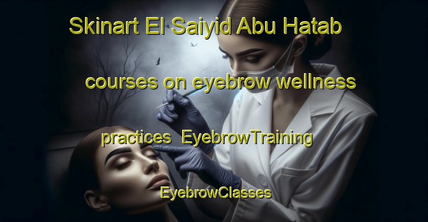 Skinart El Saiyid Abu Hatab courses on eyebrow wellness practices | EyebrowTraining | EyebrowClasses | SkinartTraining-Egypt